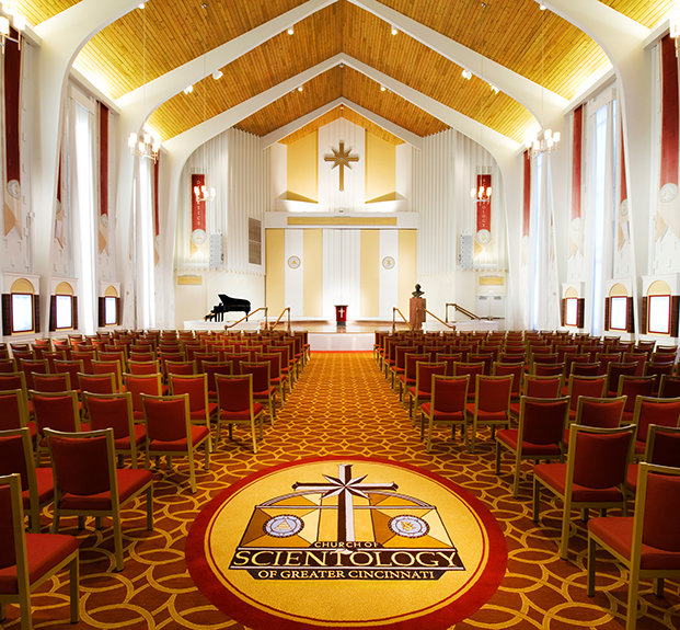 kaple - Scientologická církev Cincinnati Ohio